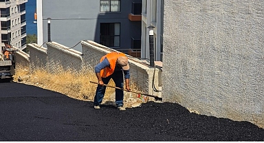 Hisar Mahallesi’nde Asfalt Çalışması