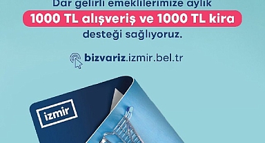 İzmir’de emekliler unutulmuyor