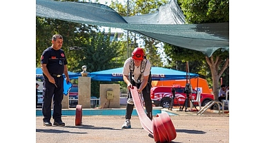 İtfaiye adayları zorlu parkurlarda ter döküyor
