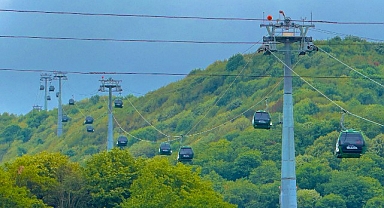 Ara tatil keyfi Kartepe Teleferik’te katlanıyor